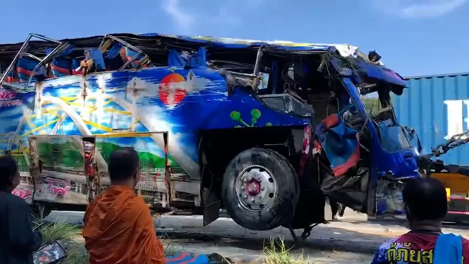 สภาพรถเกิดเหตุ