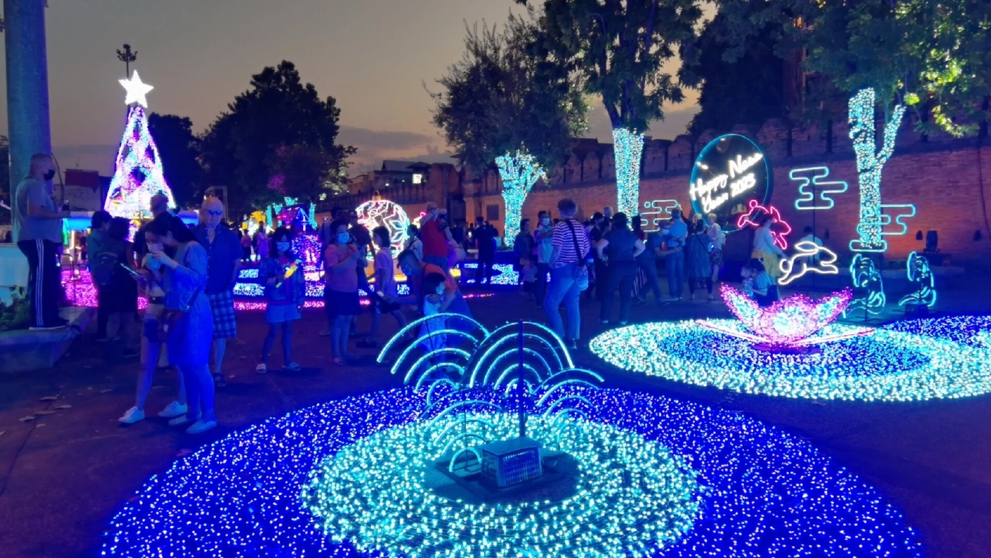 เชียงใหม่คึกคัก นักท่องเที่ยวแห่เฉลิมฉลองเทศกาลปีใหม่ 2566