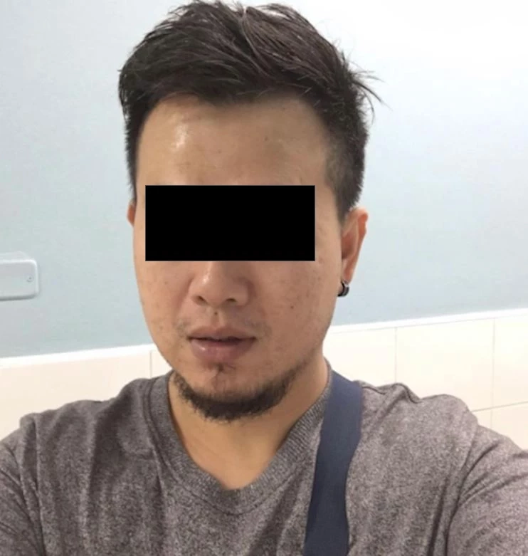 นายอนุกูล (สงวนนามสกุล) อายุ 37 ปี ผู้ต้องหา