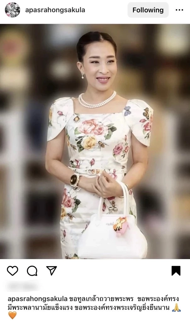 เหล่าเซเลบร่วมใจถวายพระพร "เจ้าฟ้าพัชรกิติยาภาฯ" ทรงหายประชวรในเร็ววัน