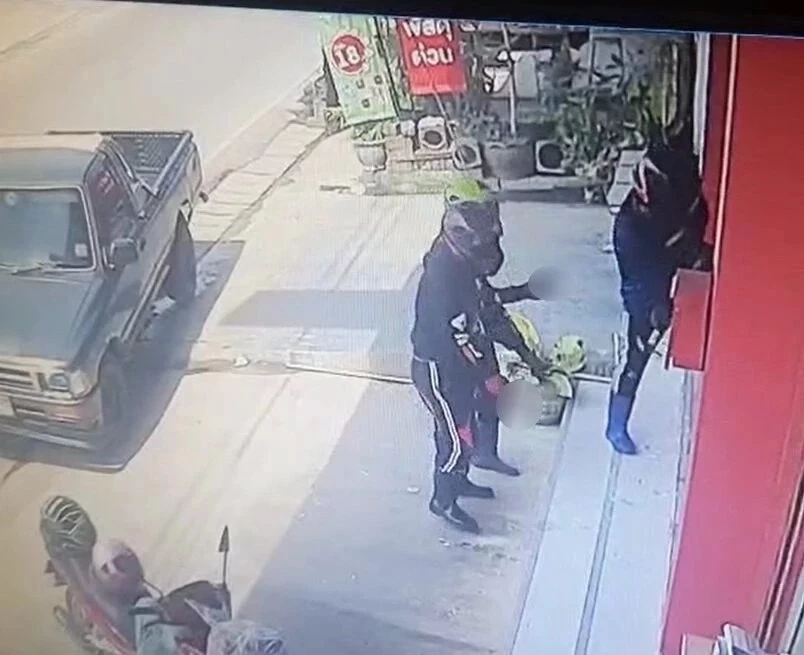 เหตุการที่กลุ่มคนร้ายเข้าปล้นร้านทองกรุงเทพ 4 เมื่อ ก.พ.65