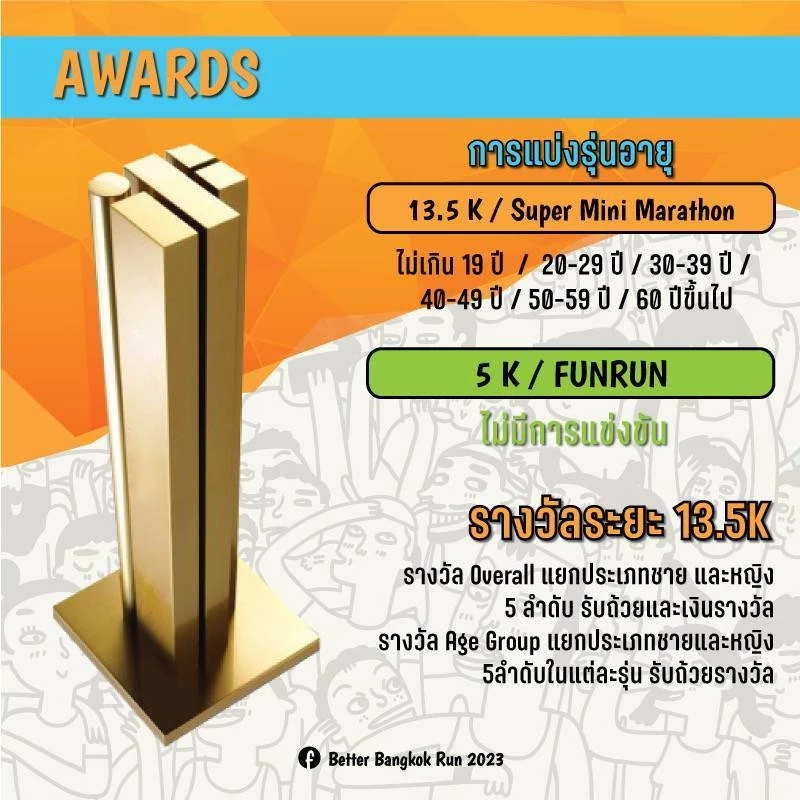 MEA ขอเชิญร่วมกิจกรรม BETTER BANGKOK RUN 2023 : วิ่งเพื่อกรุงเทพที่ดีกว่า 