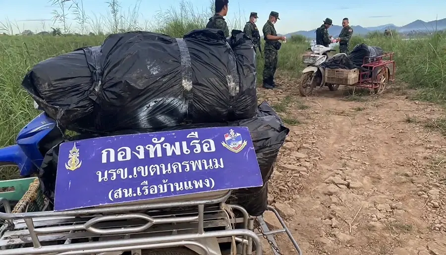 จับกัญชาข้ามโขง 1 ตัน แก๊งยาเตรียมไว้ขายปีใหม่ มึนเอาผิดได้แค่ไม่เสียภาษี