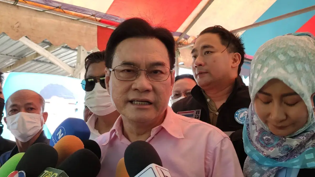 “จุรินทร์” ออนทัวร์เขตหนองจอก เมินพลังดูด ไม่พูดจับขั้วเดิมตั้งรัฐบาล
