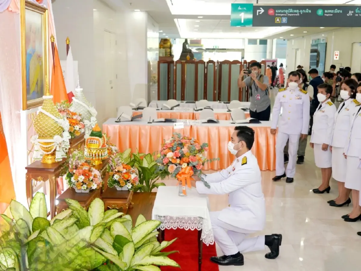 รมว.กระทรวงวัฒนธรรม นำคณะร่วม ลงนามถวายพระพร "เจ้าฟ้าพัชรกิติยาภาฯ"
