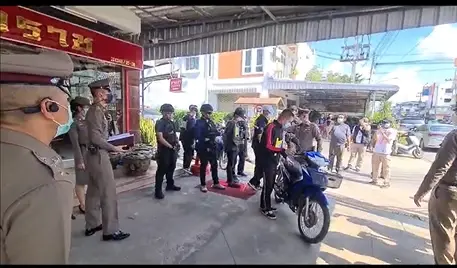 ตร.แม่สอด สั่งคุมเข้มร้านทอง 23 แห่งในพื้นที่ ส่วน 2 โจรปล้นทองยังไร้วี่แวว