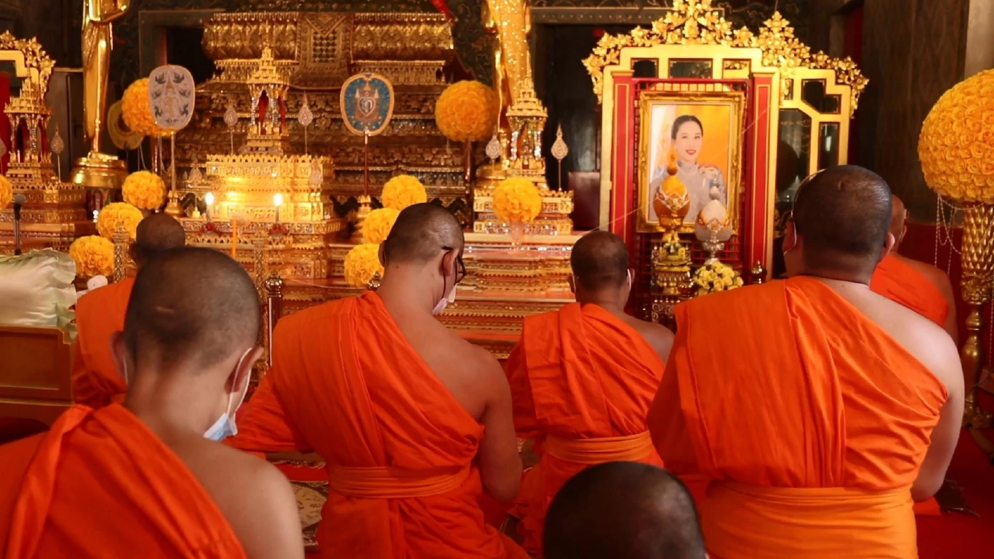 "สมเด็จพระสังฆราช"ทรงนำคณะสงฆ์ ถวายพระพรชัยมงคลแด่"พระองค์ภาฯ"