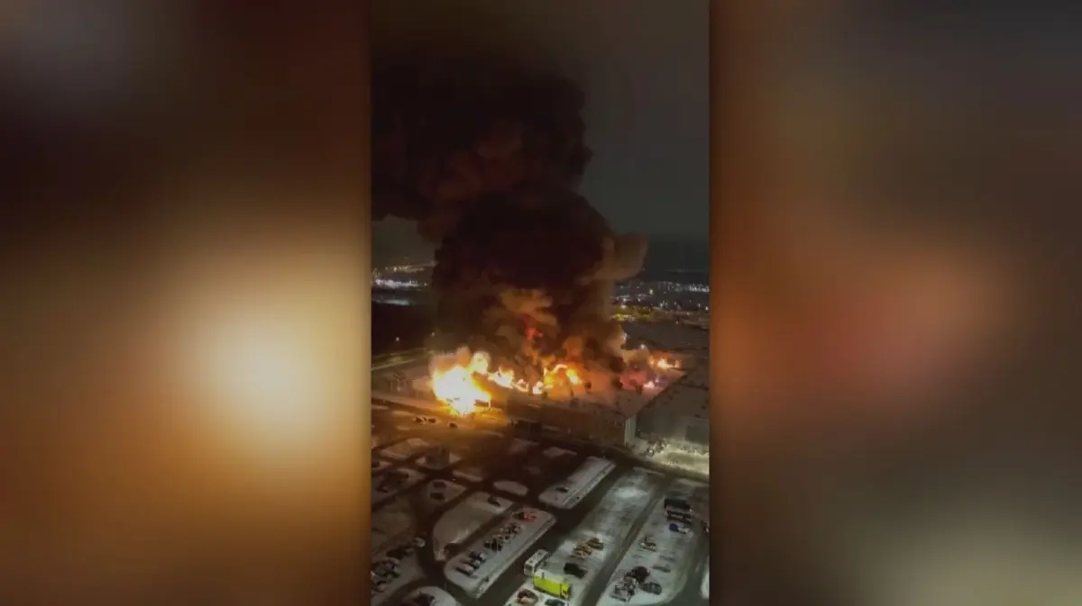 ไฟไหม้ห้างสรรพสินค้ารัสเซีย เสียชีวิต 1