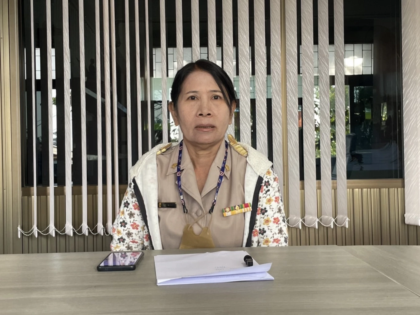 น.ส.ณัฐชา ชมภูพงษ์ หัวหน้างานอัตรากำลังกลุ่มบริหารงานบุคคล โรงเรียนอุดมสิทธิศึกษา 