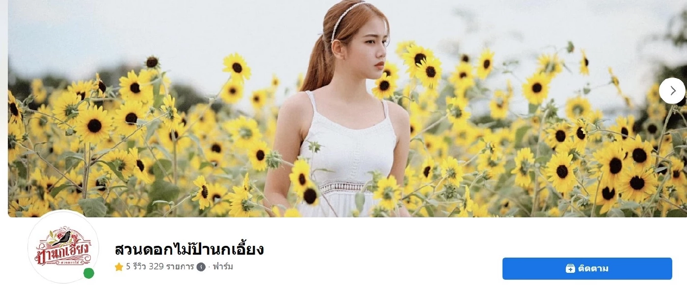 สวนดอกไม้ป้านกเอี้ยง