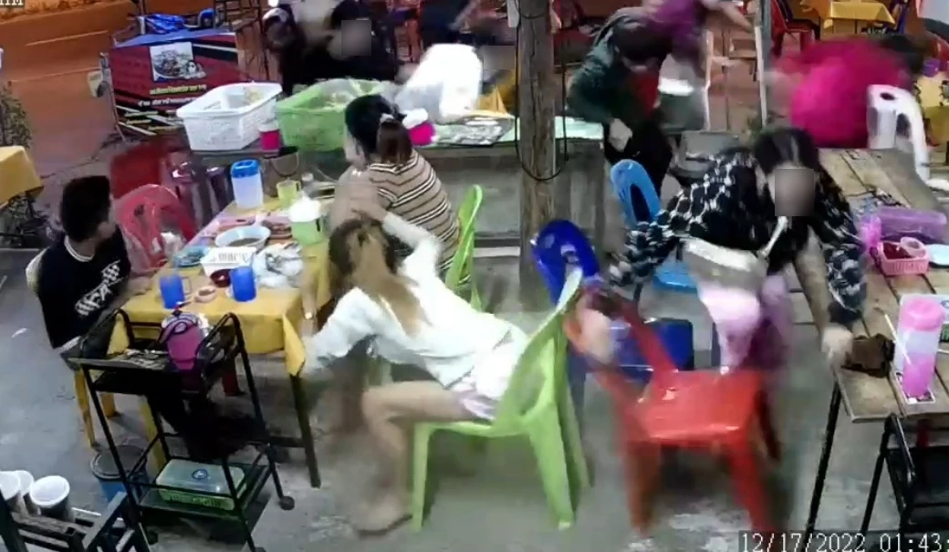 ลูกค้าโกยอ้าวหลัง หนุ่มหัวร้อน ยิงปืน