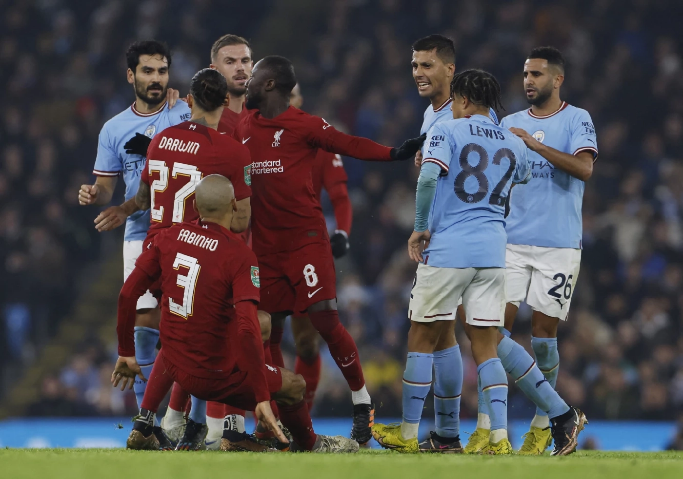 "แมนฯซิตี้"เฉือน "ลิเวอร์พูล" 3-2 ลิ่ว 8 ทีมคาราบาวคัพ (คลิป)