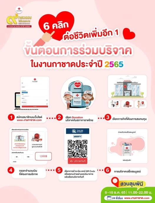 เที่ยวงานกาชาดประจำปี 2565 Hybrid Event ความมันส์แบบอันลิมิตเริ่มขึ้นแล้ว