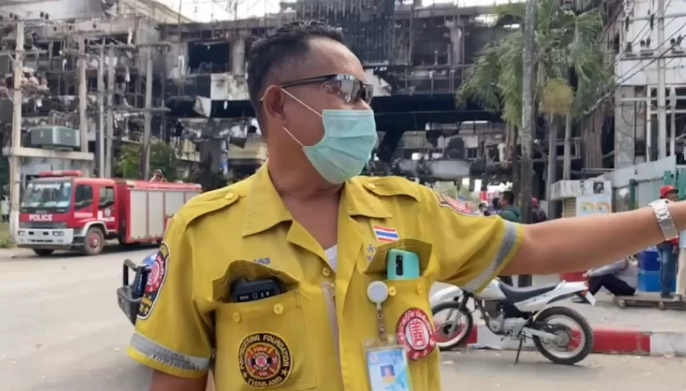 "นายอนุวัฒน์ รัตน์ชู" หัวหน้ารถนิติเวชป่อเต็กตึ๊ง 