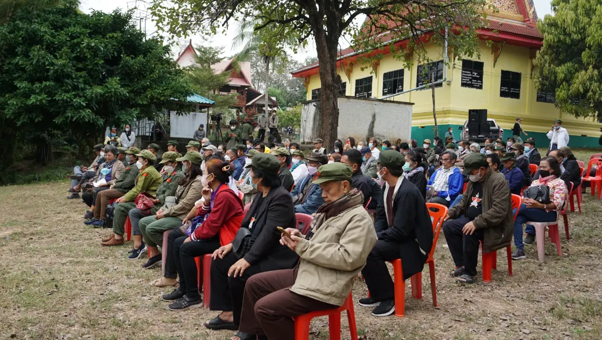 บรรจุอัฐิ 2 อดีตสหาย"วงคาราวาน" จัดงานรำลึกวีรชนปฏิวัติเขตภูซาง 25 ปี