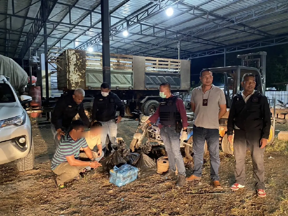 รวบ 6 สมาชิกแก๊งยานรก ยึดของกลางยาบ้า 4 แสนเม็ด คาดเตรียมส่งลูกค้าปีใหม่