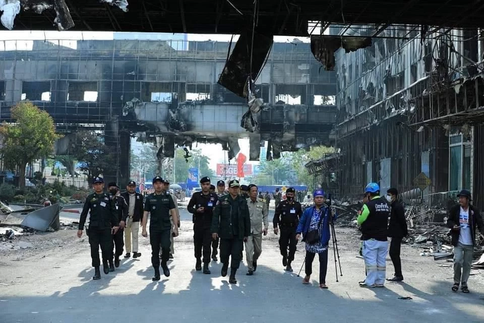 "กัมพูชา" ยุติการค้นหาภายใน "แกรนด์ไดมอนด์" สรุปยอดผู้เสียชีวิต 26 ศพ