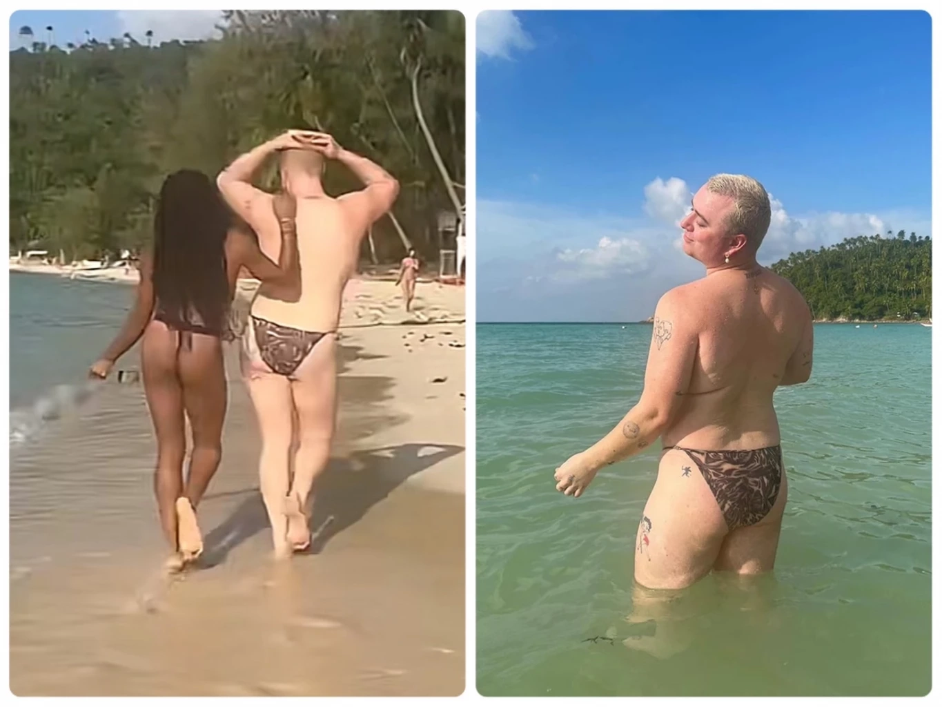 แซม สมิธ เที่ยวสมุย