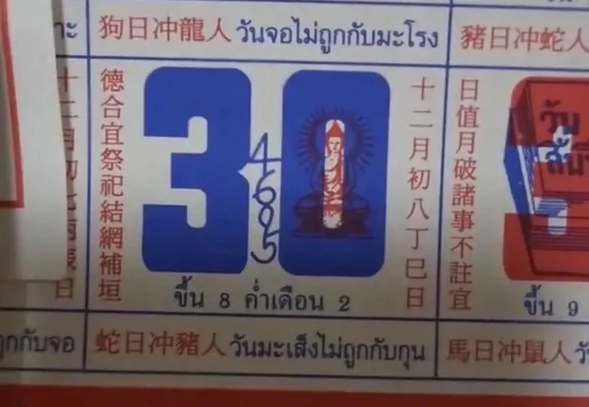 ที่มา : เลขเด็ดปฏิทินจีน