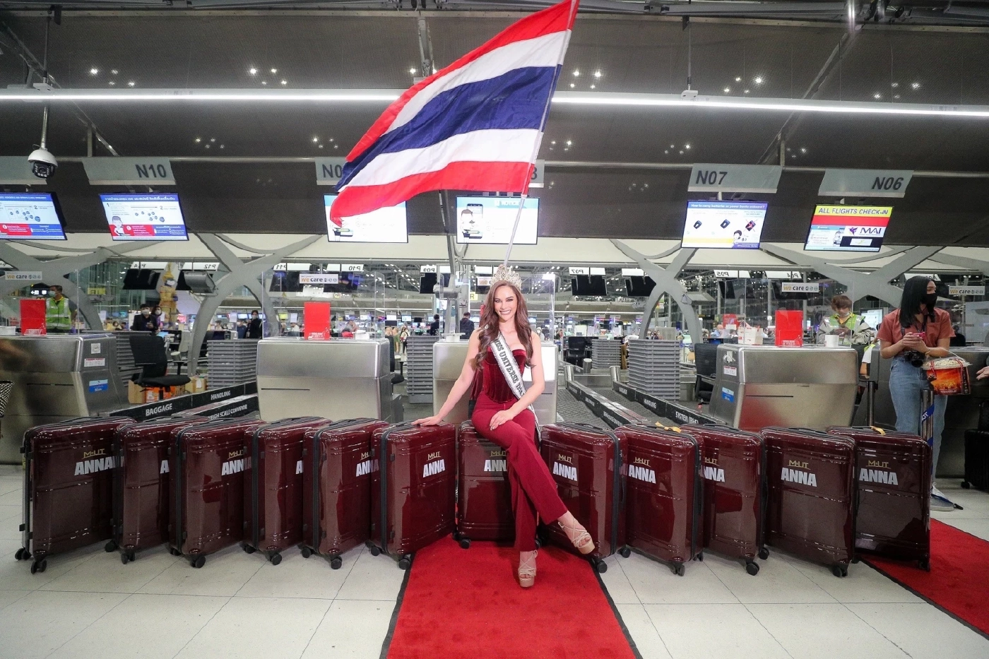 แอนนา เสืองามเอี่ยม มิสยูนิเวิร์สไทยแลนด์ 2022 