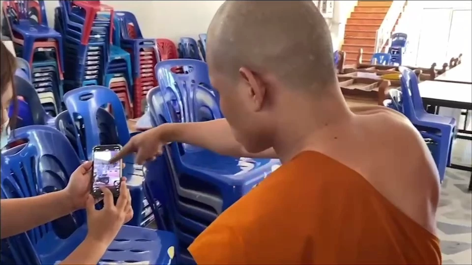 ชายคนในคลิปอยู่ที่วัดนี้