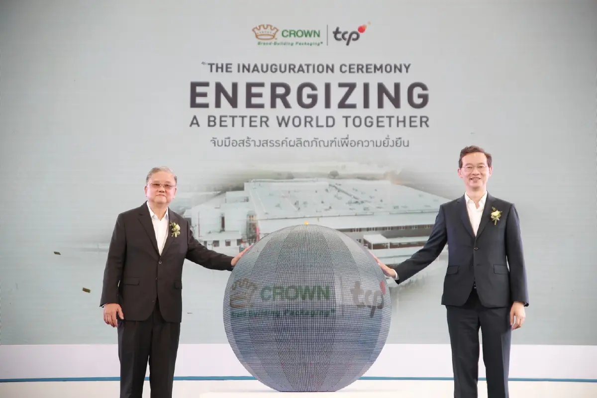 ทำความรู้จัก "CROWN TCP" ต้นแบบโรงงานผลิตกระป๋องอะลูมิเนียมเพื่อความยั่งยืน