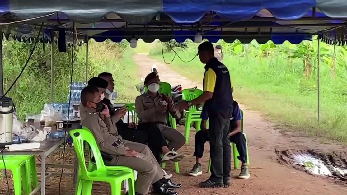 เจ้าหน้าที่ฝ่ายความมั่นคงคุมเข้มตลอด 24 ช.ม.