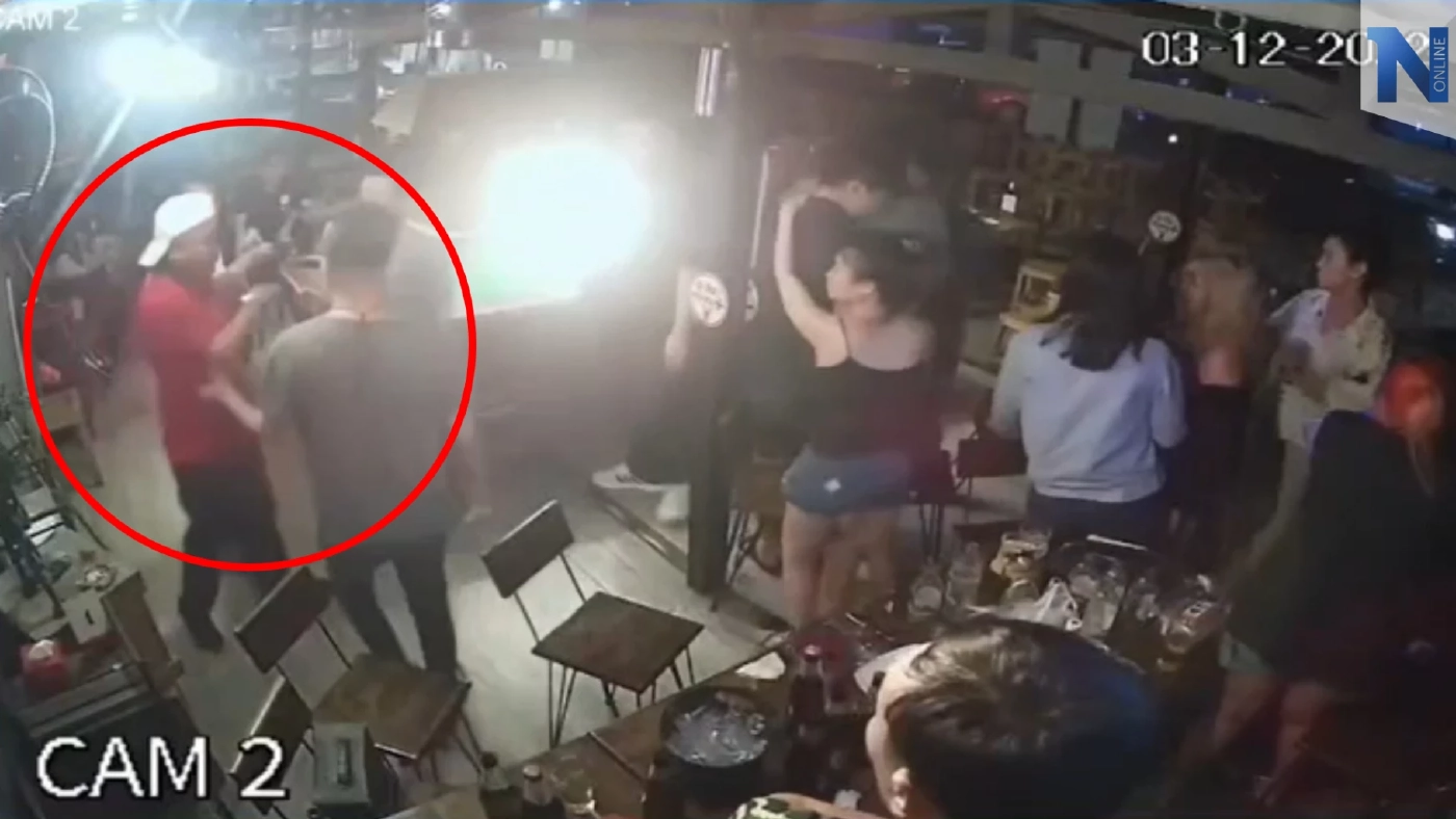 ภาพวงจรปิดจับภาพนาทีชุลมุน