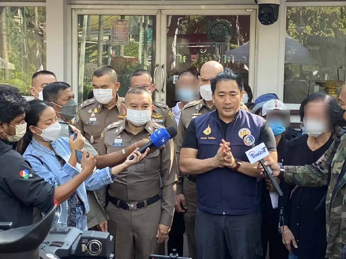 "อี้ แทนคุณ" พาเหยื่อ "ประสิทธิ์ เจียวก๊ก" ร้อง ตร. ตรวจสอบทรัพย์ คืนผู้เสียหาย