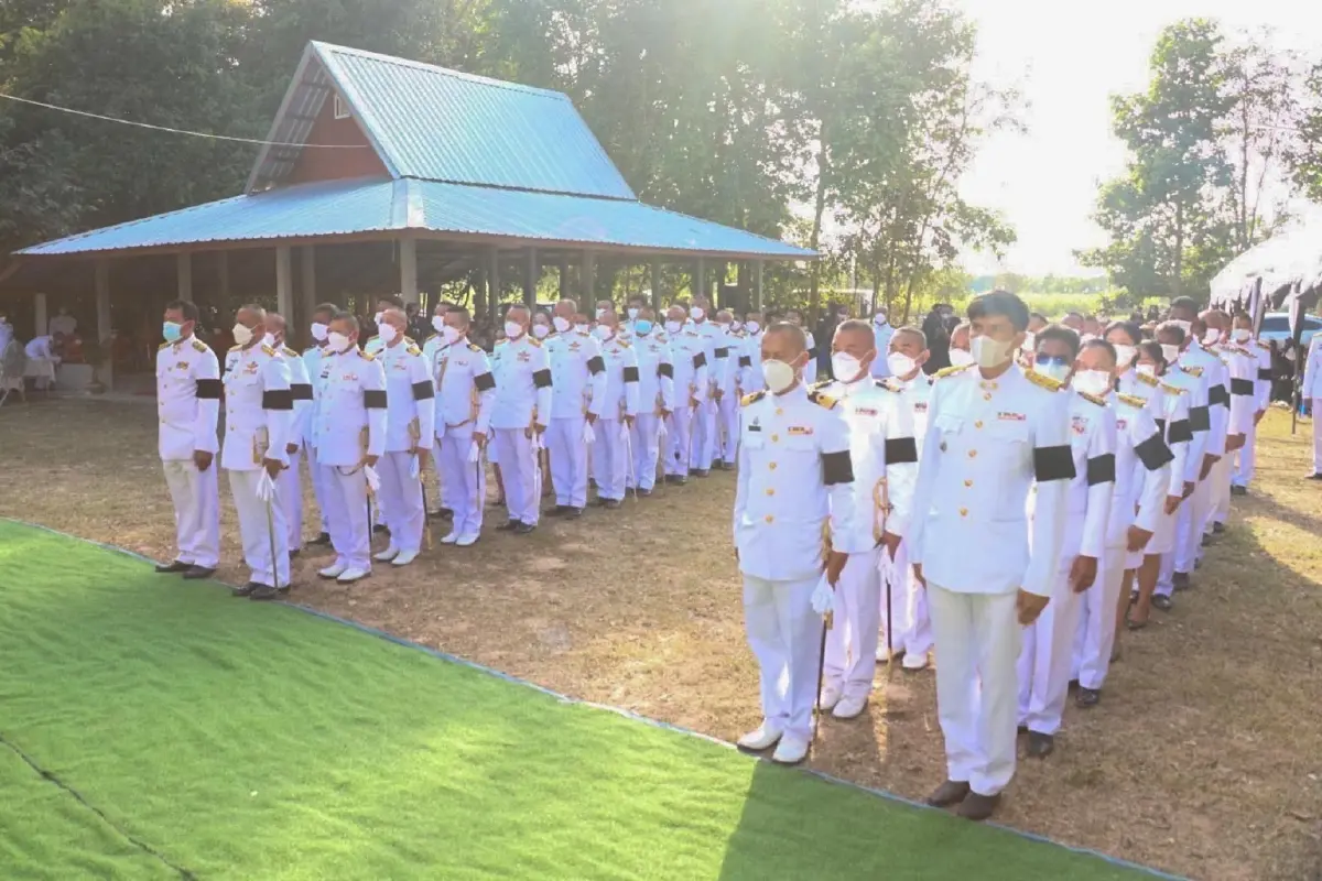 พระราชทานเพลิงศพ "พ.จ.อ.สมเกียรติ หมายชอบ" วีรชนเรือหลวงสุโขทัย