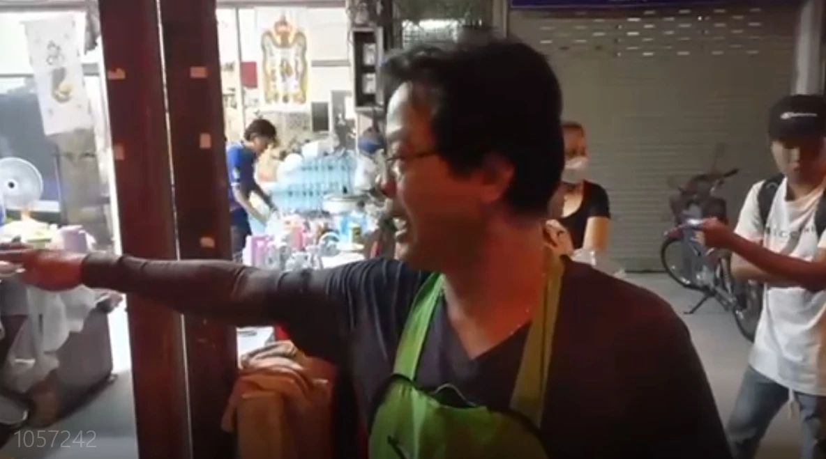 สิน พุฒทองอายุ เจ้าของร้านข้าวต้ม