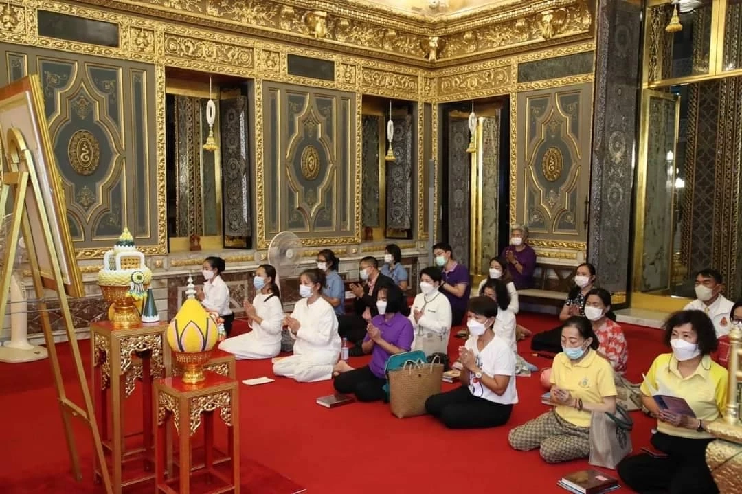 "สมเด็จพระสังฆราช"ทรงนำคณะสงฆ์ ถวายพระพรชัยมงคลแด่"พระองค์ภาฯ"