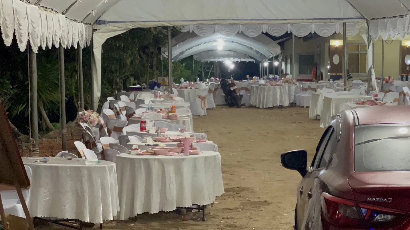 ยิงสนั่นต่างงาน เพื่อนเจ้าบ่าวยิงกันดับ เหตุแฟนสาวทะเลาะกันในงาน