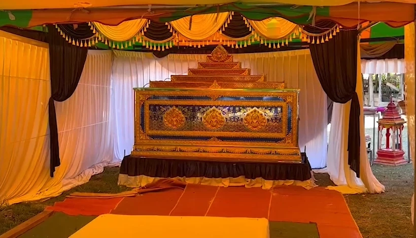 ร่างกำลังพล "เรือหลวงสุโขทัย" เดินทางกลับถึงบ้านเกิด อย่างสมเกียรติ