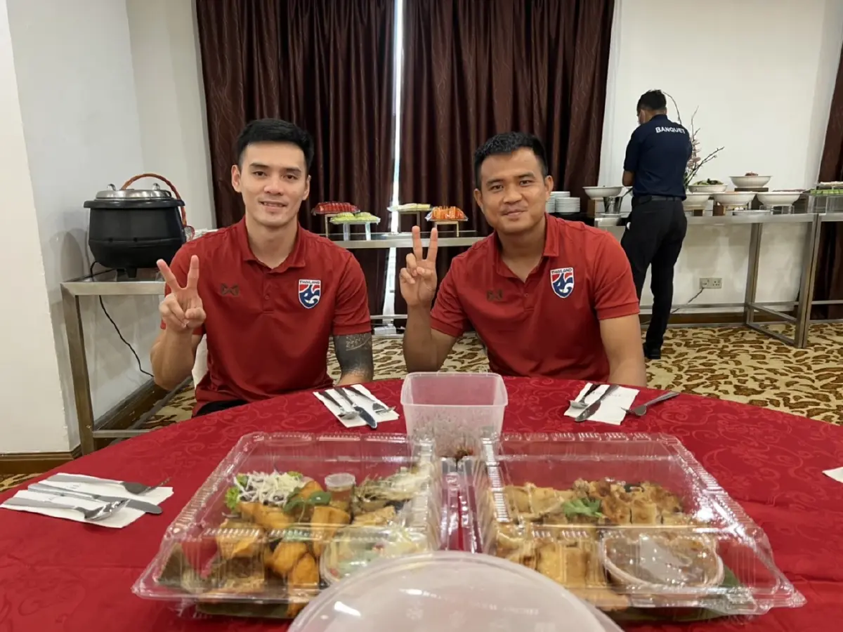 มาดามแป้ง เหมาร้านอาหารไทยเติมพลังแข้งช้างศึก