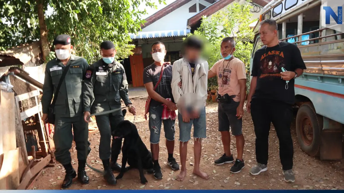 รวบแล้ว "เพชร หนองกุ่ม" พ่อค้ายา สับตีนแตกหนีสิบเวร ขณะกบดานบ้านเพื่อน