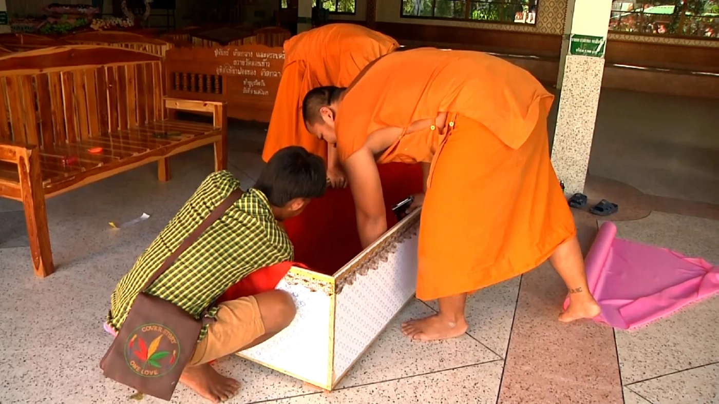 วัดดอนท้าวเปิดรับบริจาคไม้ ทำ “โลงศพ” แจกญาติโยมผู้ยากไร้