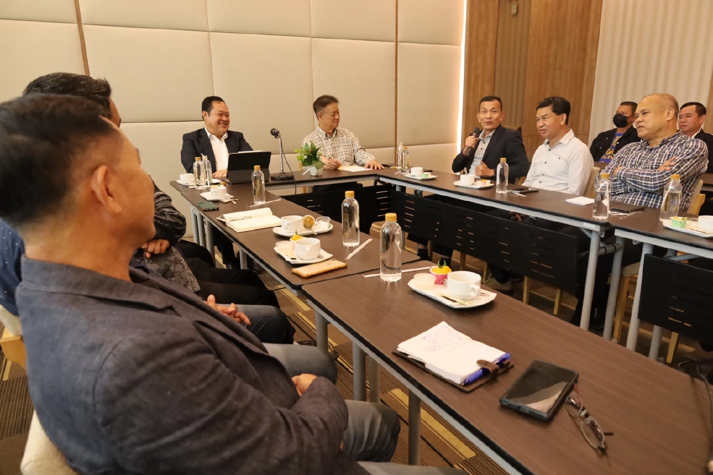 &quot;พ.ต.อ.ทวี สอดส่อง&quot;  เลขาธิการพรรค จัดประชุมแกนนำและผู้ประสงค์ลงสมัคร ส.ส.ของพรรคประชาชาติ ในพื้นที่ภาคใต้ตอนกลาง