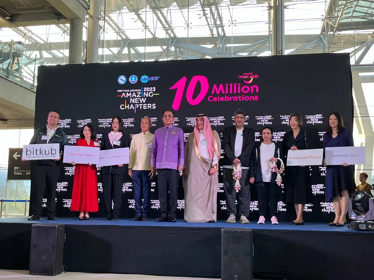 ครบ 10 ล้านคน! วันนี้นักท่องเที่ยวต่างชาติ เข้าไทยครบตามเป้าปี 2565