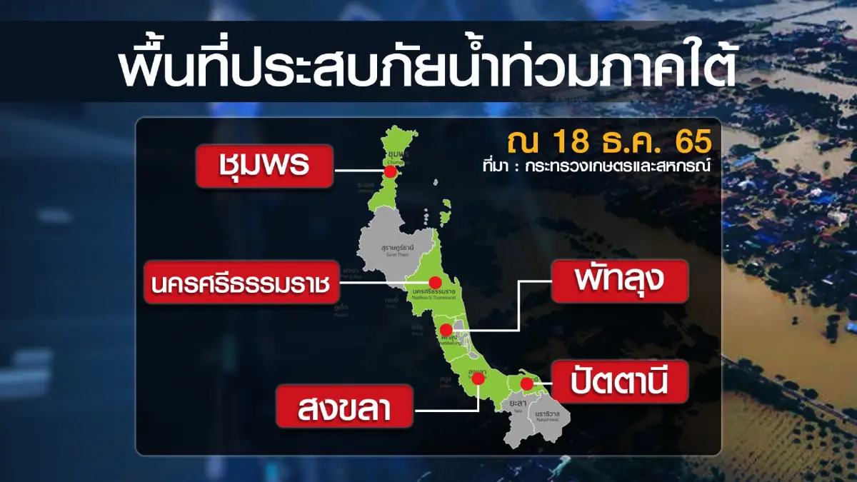 เกษตรฯ เร่งช่วยเกษตรกรผู้เลี้ยงสัตว์ในพื้นที่น้ำท่วม