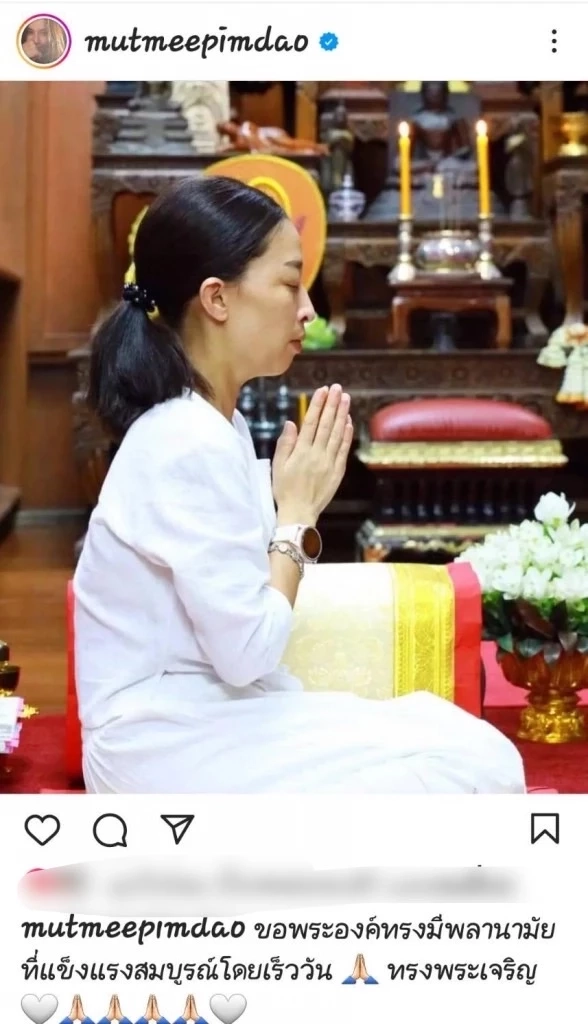 เหล่าเซเลบร่วมใจถวายพระพร "เจ้าฟ้าพัชรกิติยาภาฯ" ทรงหายประชวรในเร็ววัน