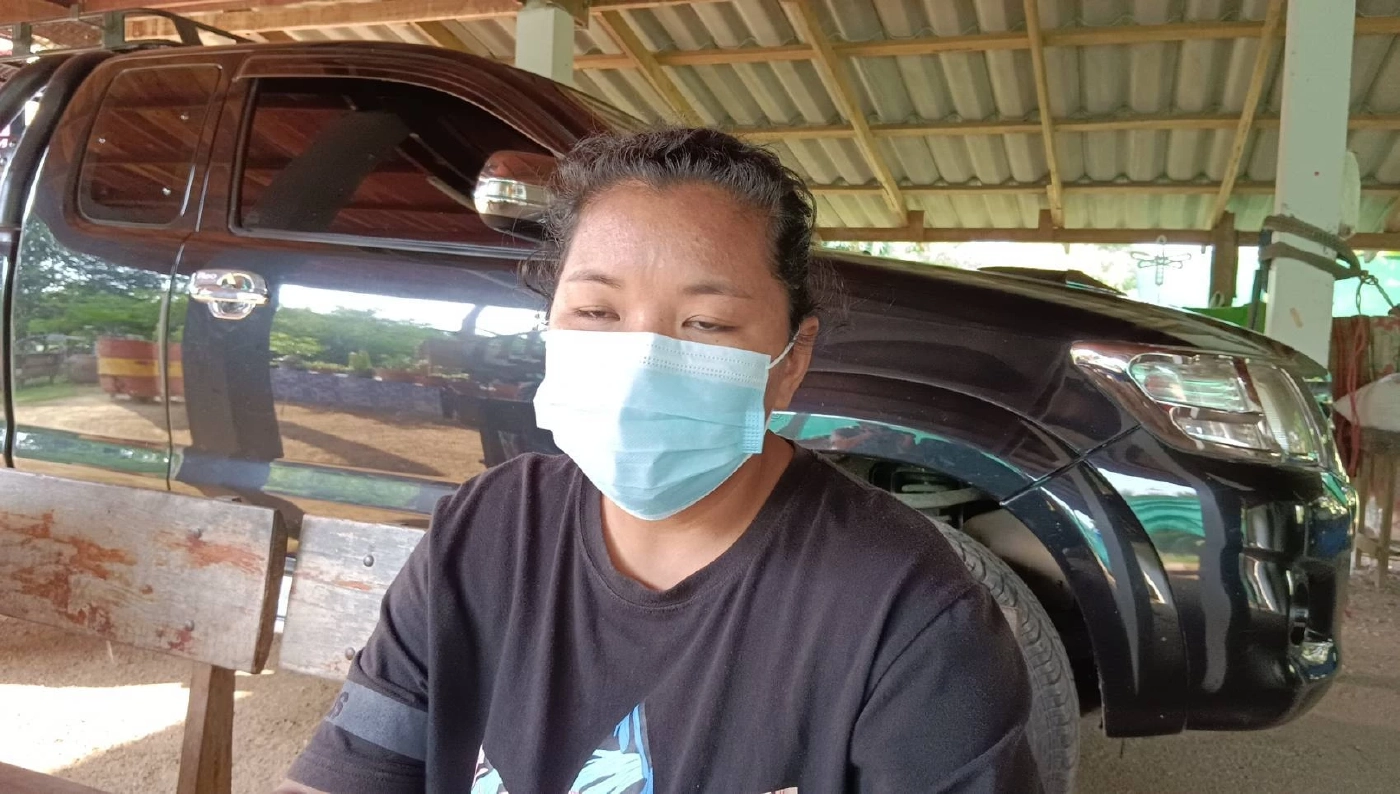 นางสวยแม่น้องบีผู้เสียหาย