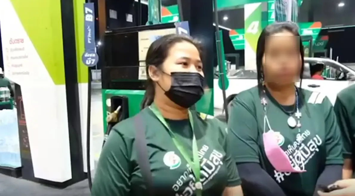 พนักงานปั้มเผยเหตุการณ์ระทึก