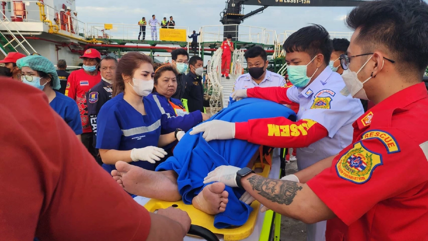 เปิดใจ กำลังพล "รล.สุโขทัย" ผู้รอดชีวิต กองทัพเรือไม่ยืนยันเสียชีวิต 3 นาย (มีคลิป)