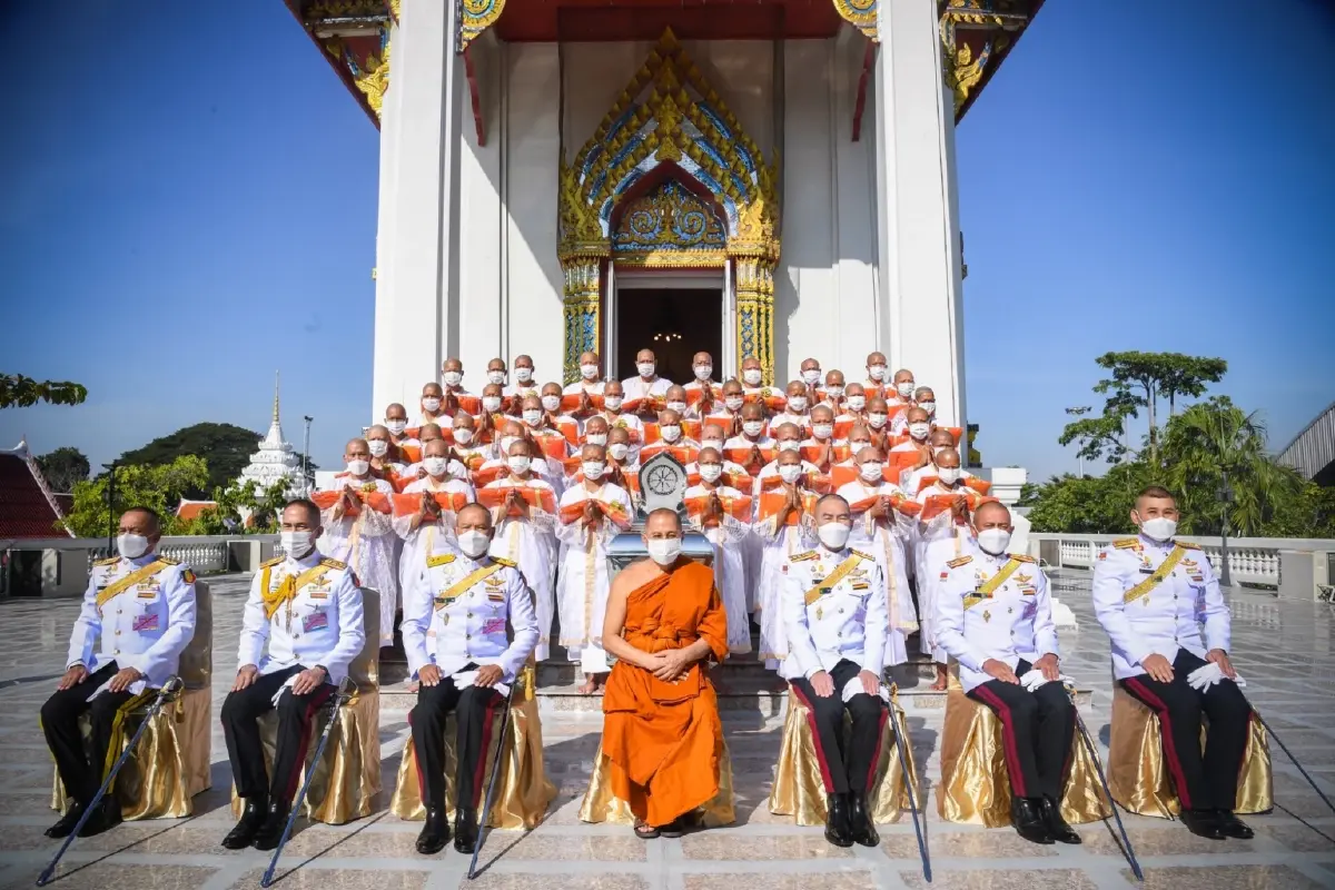 ทหารพล 1 รอ.อุปสมบทหมู่ ถวายเป็นพระราชกุศลแด่ เจ้าฟ้าพัชรกิติยาภาฯ