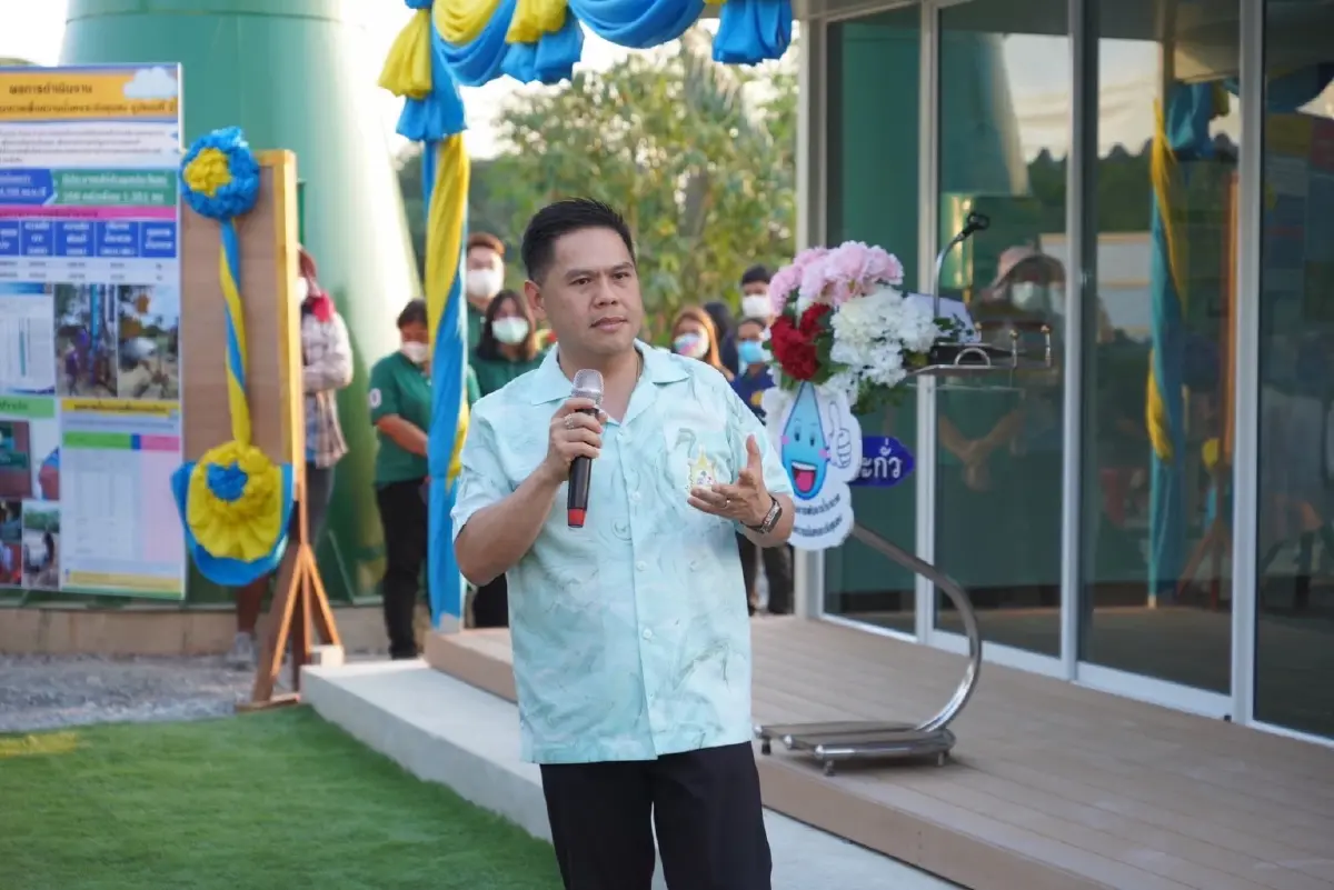 “วราวุธ”เปิดจุดบริการน้ำบาดาลแก้ไขปัญหาน้ำเค็ม ฝากท้องถิ่นช่วยดูแล