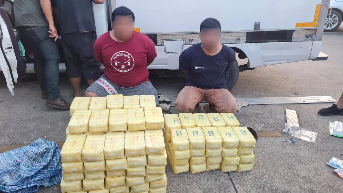 ตำรวจ ปส. รวบยกก๊วนค้ายานรกภาคเหนือ ยึดของกลาง 1.4 ล้านเม็ด