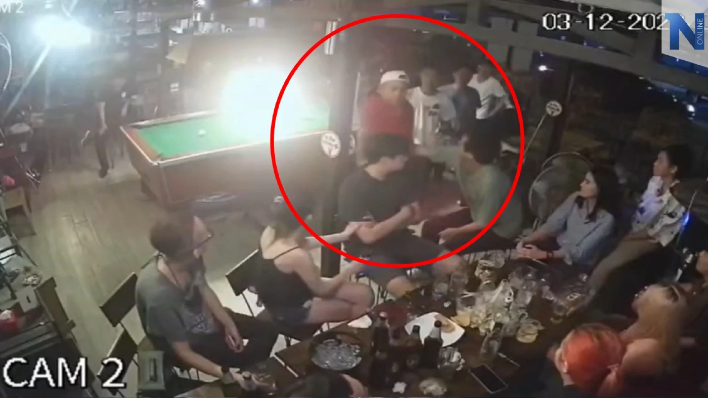 ภาพวงจรปิดจับภาพนาทีชุลมุน