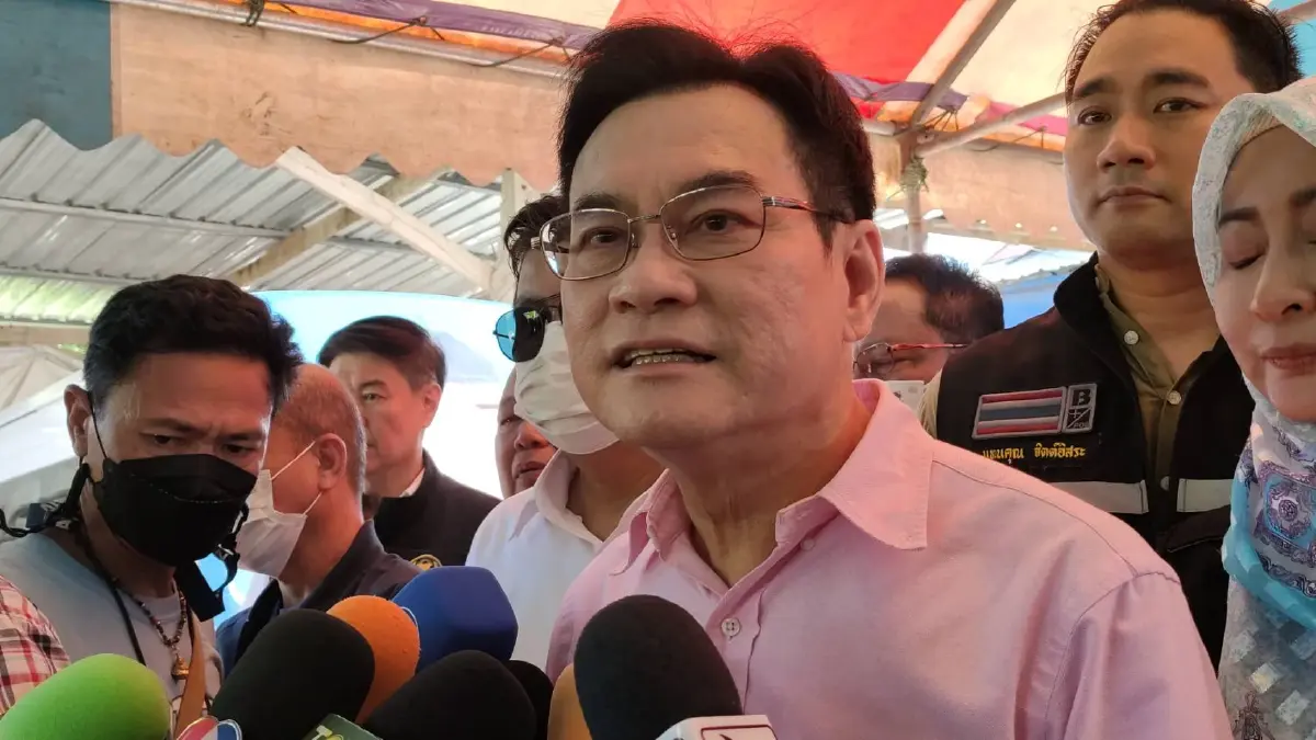 “จุรินทร์” ออนทัวร์เขตหนองจอก เมินพลังดูด ไม่พูดจับขั้วเดิมตั้งรัฐบาล