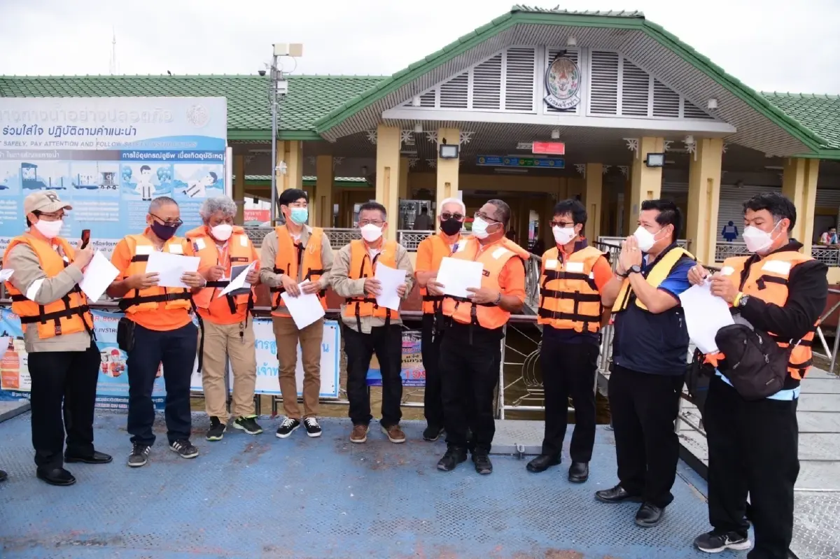 MEA ลงพื้นที่สำรวจร่วมกับสำนักงานเจ้าท่าภูมิภาคสาขานนทบุรี ในโครงการ “ท่าเรือสว่างไสว ประชาปลอดภัย ใส่ใจสิ่งแวดล้อม” 